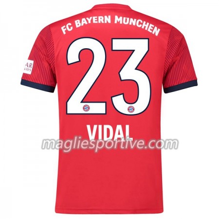 Completo Calcio Bayern Monaco Vidal 23 Divisa Prima 2018/2019